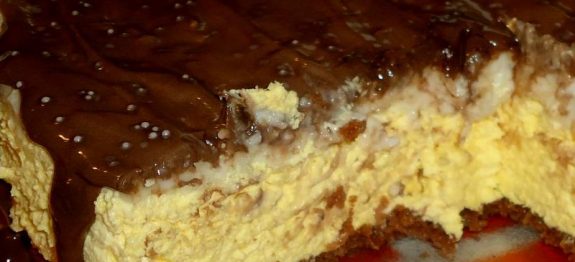 torta mousse de maracujá