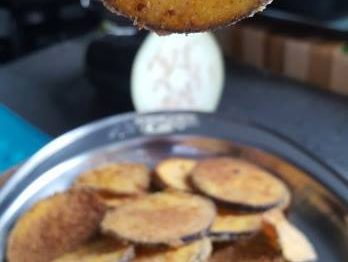 Berinjela Crocante no forno