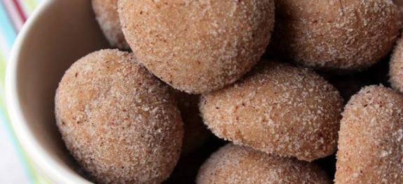 Biscoitos viciantes de canela