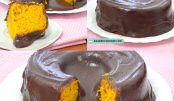 BOLO DE CENOURA COM MEGA CALDA DE CHOCOLATE
