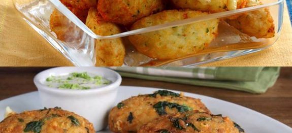 BOLINHO DE ARROZ COM QUEIJO