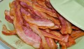 Bacon Sequinho e Crocante no microondas