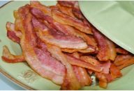 Bacon Sequinho e Crocante no microondas