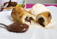Banana com Nutella – sobremesa rápida