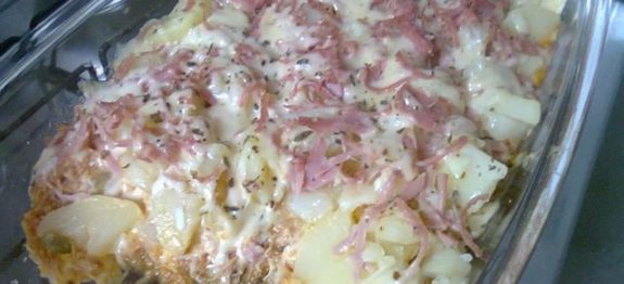 Batata de Forno com Frango Vapt-Vupt