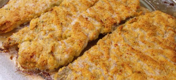 Bife à Milanesa de Forno