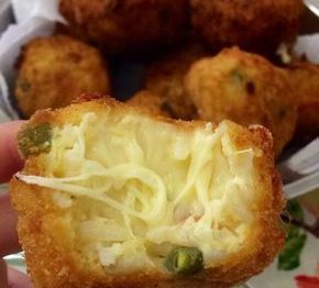 Bolinho de Arroz que Derrete na Boca