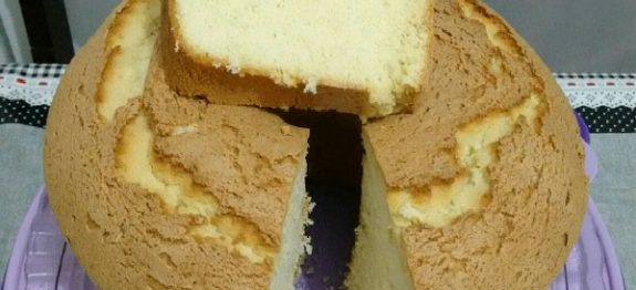 Bolo Fofinho Sem Fermento