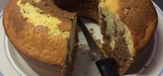 Bolo Mesclado Fofinho