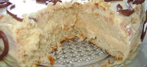 Bolo de Brigadeiro Branco