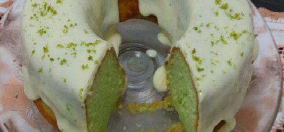 Bolo de Limão Verde