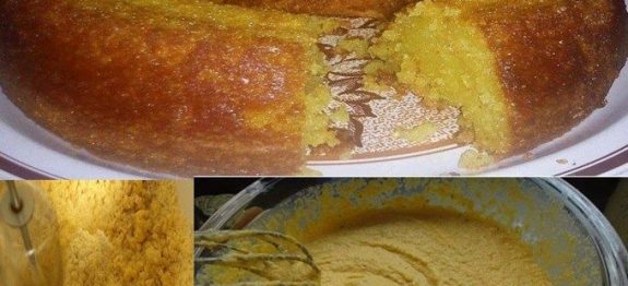 Bolo de Milho Cremoso de Liquidificador