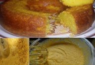 Bolo de Milho Cremoso de Liquidificador