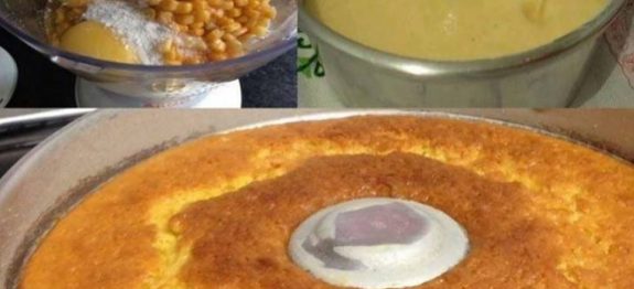 Bolo de Milho Cremoso de Liqüidificador