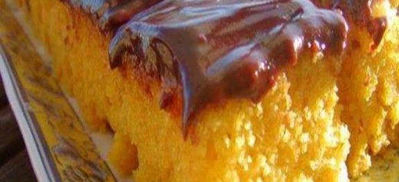 Bolo de cenoura fofinho