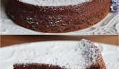 Bolo de chocolate com 2 ingredientes