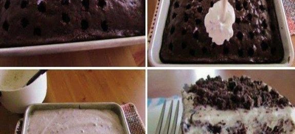 Bolo de chocolate com creme