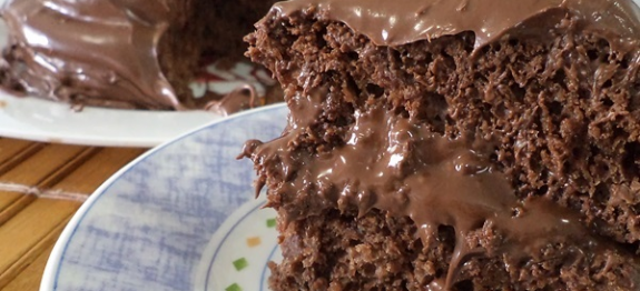 Bolo de iogurte e nutella
