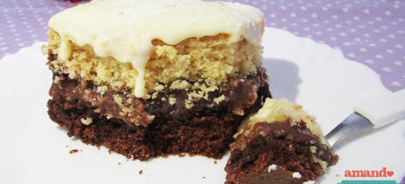 Bolo gelado dois amores