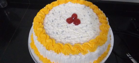 Chantilly de abacaxi