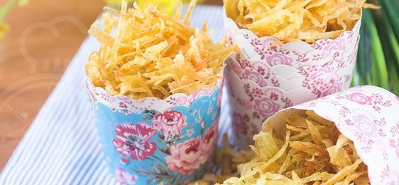 Como Fazer Batata Palha (sem fritura)