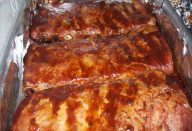 Costelinha ao Molho Barbecue