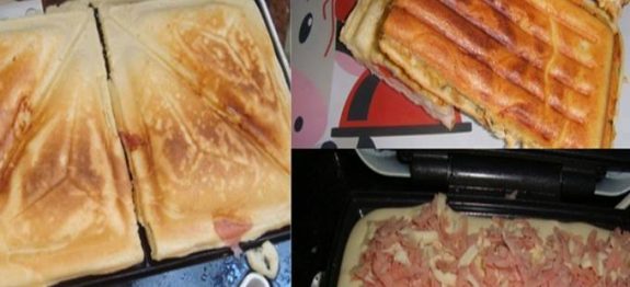 Crepe Suiço de Sanduicheira