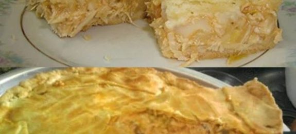 Empadão cremoso de liquidificador maravilhoso