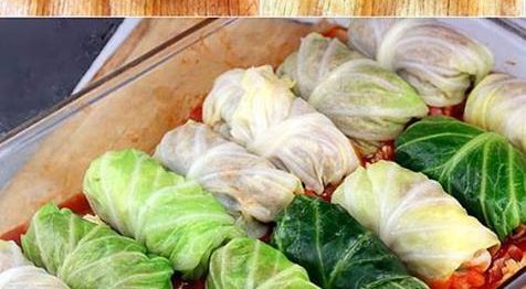 Enroladinho de Repolho com Carne Moída