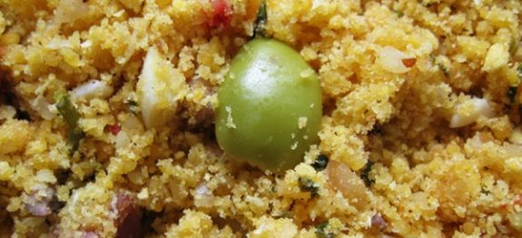 Farofa molhadinha