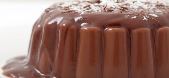 Flan de brigadeiro