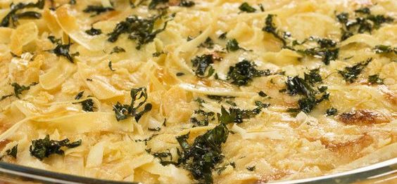 Fricarroz de frango ao forno.