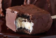 Gelado de Brownie com Sorvete