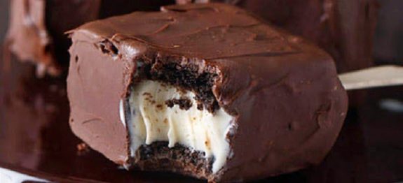 Gelado de Brownie com Sorvete