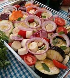 Legumes Assados no Forno