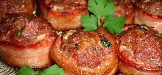 Medalhão de Carne Moída ao Forno