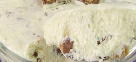 Mousse de leite em pó