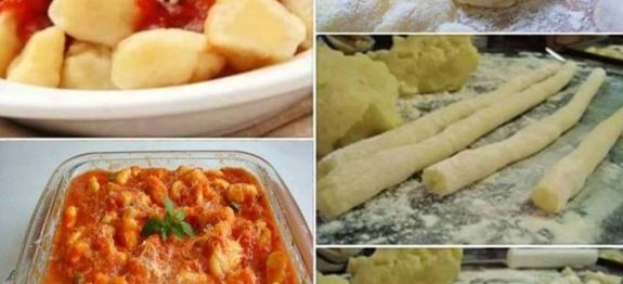 Nhoque de batata prático