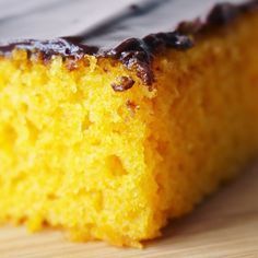 O melhor bolo de cenoura do mundo