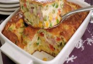 Omelete-suflê de forno