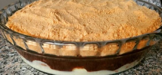 Pavê Simples com Bolacha Maisena