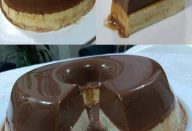 Pudim Prestígio de Geladeira