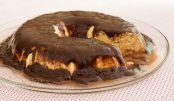 Pudim de Leite Ninho de Micro-ondas com Ganache de Nutella