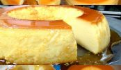Pudim de leite condensado com creme de leite