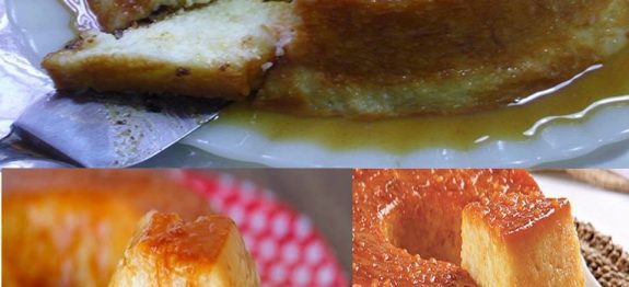 Pudim de tapioca cremoso