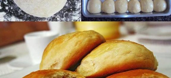 Pão de batata recheado com calabresa e catupiry