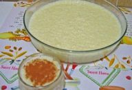 Receita de Arroz Doce na Panela de Pressão