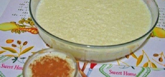Receita de Arroz Doce na Panela de Pressão