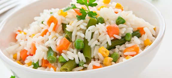 Receita de Arroz à grega especial