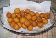 Receita de Bolinho de milho com queijo